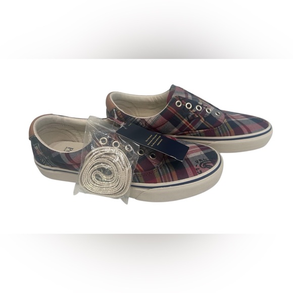 Polo Ralph Lauren Men's Keaton Laceless Sneaker 7.5 NWOB‎ - Picture 1 of 5